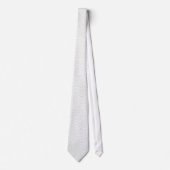 白革の写真 ネクタイ (正面)