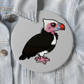 白頭のハゲタカ 缶バッジ (インサイチュ)