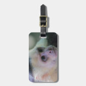 白頭カプチンモンキー用プラビダ ラゲッジタグ (正面縦)