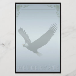 白頭鷲のカスタムの文房具 便箋