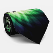 白頭鷲のシルエット; カッコいい ネクタイ (ロール)