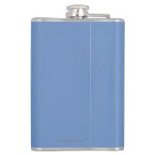 白頭鷲のダイビング- Valdez、アラスカ フラスク (裏面)