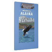 白頭鷲のダイビング- Wrangell、アラスカ クリップボード (右)