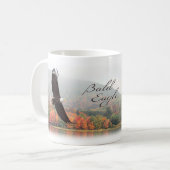 白頭鷲のマグ コーヒーマグカップ (正面左)