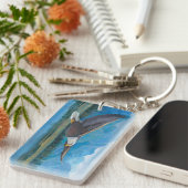 白頭鷲の上昇 キーホルダー (正面右)