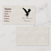 白頭鷲の名刺 名刺 (正面/裏面)