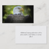 白頭鷲の名刺 名刺 (正面/裏面)