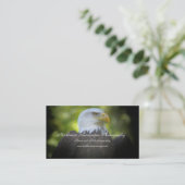 白頭鷲の名刺 名刺 (スタンド正面)