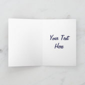 白頭鷲の挨拶状 サンキューカード (内部)