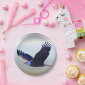 白頭鷲の飛行 ペーパープレート (パーティー)