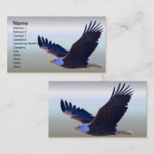 白頭鷲の飛行 名刺 (正面/裏面)