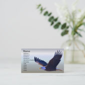 白頭鷲の飛行 名刺 (スタンド正面)