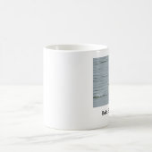 白頭鷲の魚釣り コーヒーマグカップ (中央)