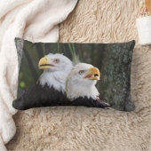 白頭鷲のLumbarの枕 ランバークッション (ブランケット)