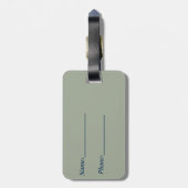 白頭鷲 ラゲッジタグ (裏面縦)