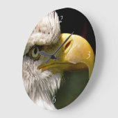 白頭鷲 ラージ壁時計 (傾斜)