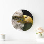 白頭鷲 ラージ壁時計 (ホーム)