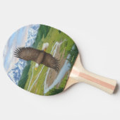 白頭鷲 卓球ラケット (横)