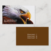 白頭鷲 名刺 (正面/裏面)