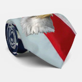 白頭鷲 --米国旗 ネクタイ (ロール)