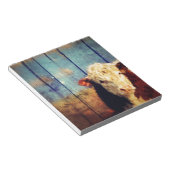 白顔牛 ノートパッド (アングル)