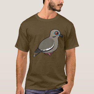 白飛んだ鳩 Tシャツ