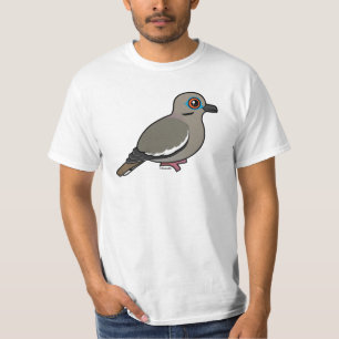 白飛んだ鳩 Tシャツ