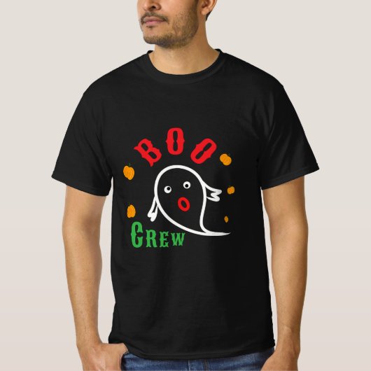 白飛んでいる幽霊 Tシャツ (正面)
