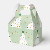 白飾クリスマスツリーズグリーンスター&オーナメント フェイバーボックス (裏面サイド)