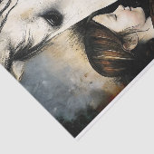 白馬と子の切り離し 薄葉紙 (詳細)