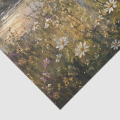 白馬と子馬の絵画ウォールアート 馬のインテリア 薄葉紙 (詳細)