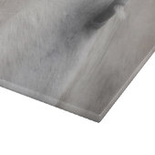 白馬の情熱的な瞳 カッティングボード (角)