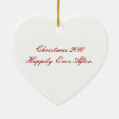 白馬の王子様 セラミックオーナメント (裏面)