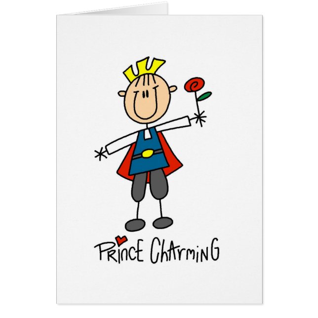 白馬の王子様Tシャツおよびギフト (正面)