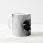 白馬の目 コーヒーマグカップ (正面左)
