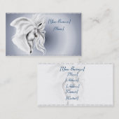 白馬の頭部の名刺 名刺 (正面/裏面)
