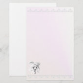 白馬の頭部stationery_vertical.v2 便箋 (正面/裏面)