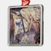 白馬の頭(ジョバンニ・ボルディーニ) メタルオーナメント (左)