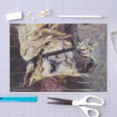 白馬の頭(ジョバンニ・ボルディーニ) 薄葉紙 (クラフト)