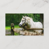 白馬を遠くに見る 名刺 (裏面)