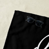 白馬スケッチビーチタオル ビーチタオル (インサイチュ)