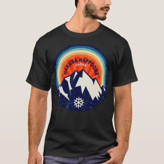 白馬ハッポーオンネ ウィンター リゾート Tシャツ