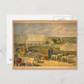 白馬パレードサーカスポスター ポストカード (正面/裏面)