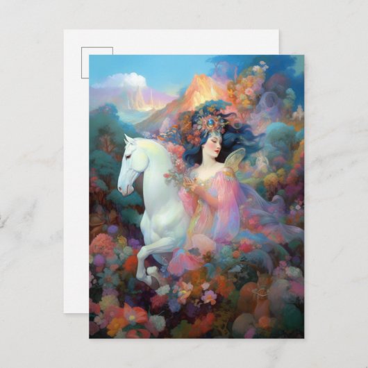 白馬ファンタジー術 ポストカード (正面/裏面)