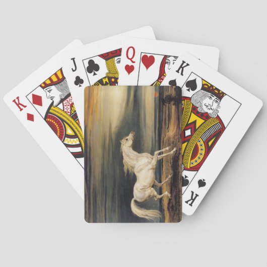 白馬マレンゴ(by James Ward) トランプ (裏面)