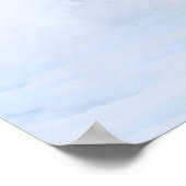 白馬ランニングの雪の中 ポスター (角)