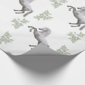 白馬包み紙 ラッピングペーパー (角)