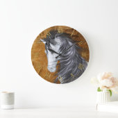 白馬壁時計 ラージ壁時計 (ホーム)