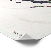 白馬旭岳, Asahi Peak Seen from Mt. Hakuba, Hasui ポスター (角)