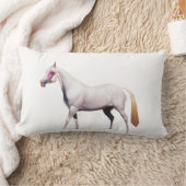 白馬装飾用クッション ランバークッション (ブランケット)